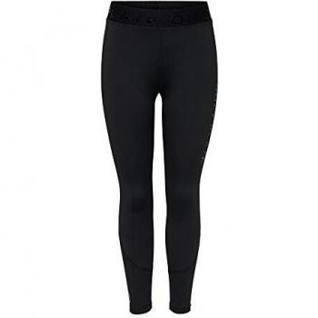 ONLY PLAY ONPPERFORMANCE Training 7/8 Tights Leggings, Impresión en Negro y Rojo, XL para Mujer