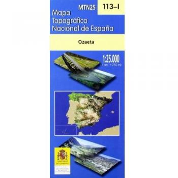 Mapa ozaeta 113-I 1:25000