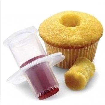 Fulldream 1pc Cake Corer Cutter Plunger Pastry Cupcake Decorating Divider Filler Model New