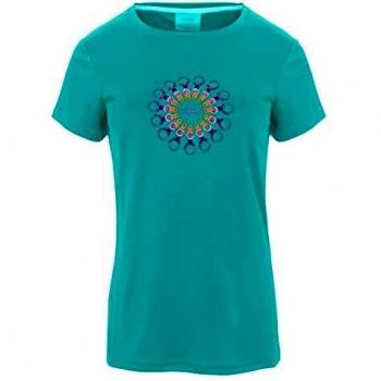Trangoworld Orles Camiseta, Mujer, Azul Isla, 2XL