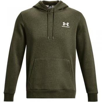 Under Armour Essential Fleece Men's Hoodie - Green, Medium