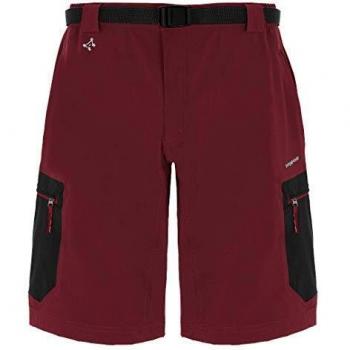 Trangoworld Otago Dn Pant. Corto, Hombre, Rojo Chili, 2XL