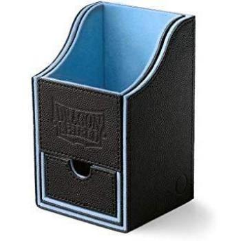 Arcane Tinmen ApS ART40203 Dragon Shield - Juego de Funda y cajón para los Dados, Color Negro y Azul