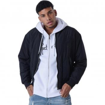 Project X Paris Men's Black Quilted Jacket