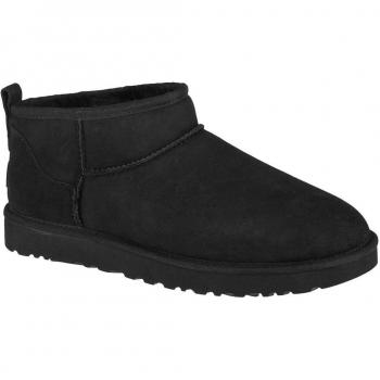UGG Classic Ultra Mini Women's Black Winter Boots, Size 11