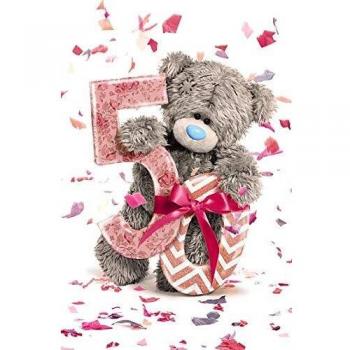 Me to You Tatty Teddy - Tarjeta de felicitación de 50 cumpleaños