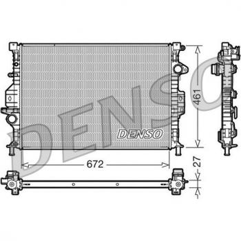 Radiador DENSO DRM10069 para Refrigeración de Motor