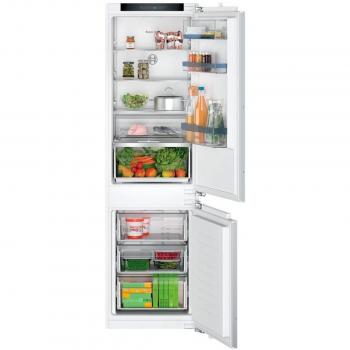 Bosch Serie 4 KIN86VFE0 Frigorífico Combi Integrable No-Frost, 177 x 56 cm, Clase Energetica E, Capacidad Neta 260L, Puerta F