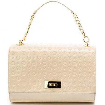 Pollini Heritage bolso mujer pintura Convertible con correa larga y corta color nudo
