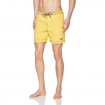 Napapijri Villa Solid New, Bañador para Hombre, Amarillo