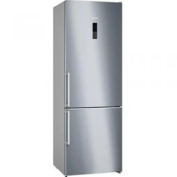 Siemens KG49NAIBT Frigorífico Combi NoFrost IQ500 203 x 70 cm XXL Clase B Acero Antihuellas