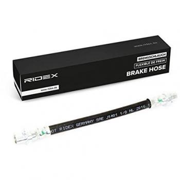 Latiguillo de freno RIDEX 83B0301 para BMW E90, E91, E92 y E87 - Flexible de freno trasero ambos lados