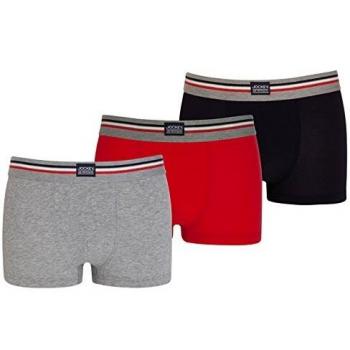 Pack de 3 bóxers elásticos de algodón para hombre - cintura baja, talla XXL