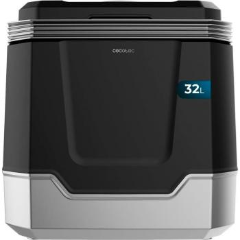 Mini Nevera Cecotec Bolero TravelCooling 32 Litros, Funcionamiento Dual 12V/220V, Compatible con Coche y Caravanas