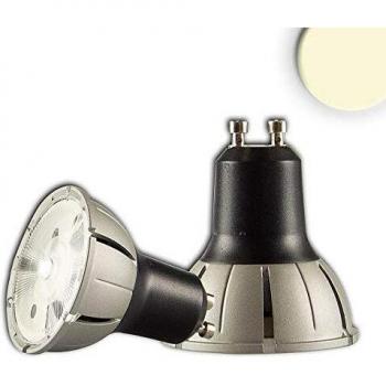 Foco LED GU10 8W COB, 10°, 3000K, regulable