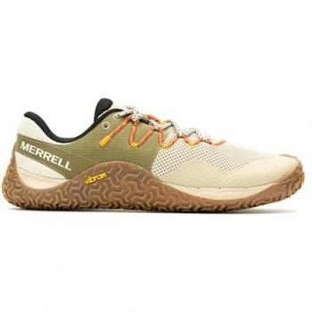 Merrell Zapatillas de Trail Running Trail Glove 7, color beige claro y verde, para hombre, talla 49 EU