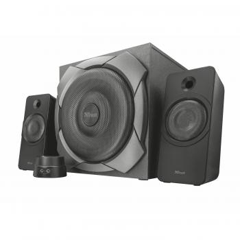 Trust Zelos - Conjunto de altavoces, color negro