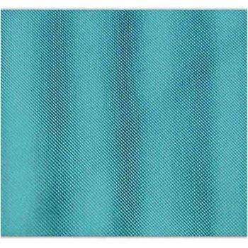 Cortina de Ducha 3 Lados para Bañera 2 Lados 240 x 200 cm Verde Aqua Vinilo PVC Reforzado