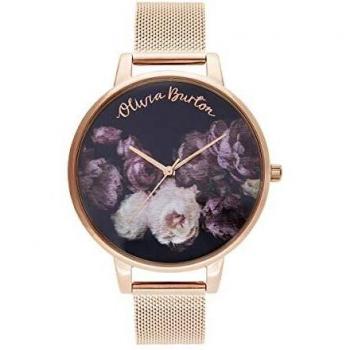 Olivia Burton Ladies Rose Gold Mesh Watch OB16WG22 (Ø 38 mm)