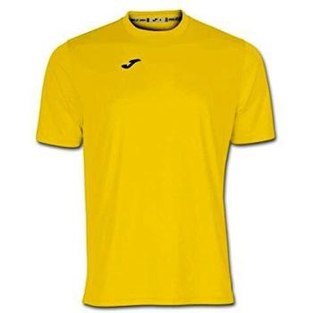 Joma Combi Short Sleeve Fitness T-Shirt - Yellow