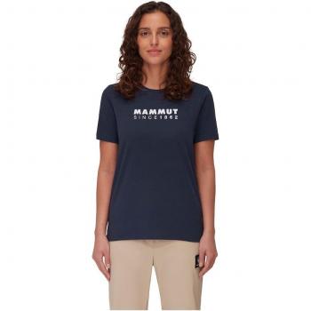 Mammut Women's Core Logo T-Shirt - Navy Blue, Size M