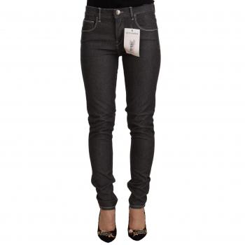 Acht Black Low Rise Slim Fit Skinny Jeans - W26 | IT40