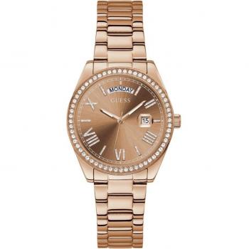 Guess Women's Luna Analog Watch GW0307L3 in Rose Gold Stainless Steel (36mm)