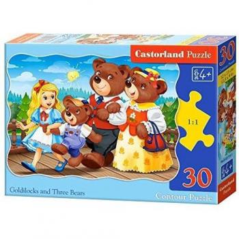 Puzzle Castorland 30 Piezas Ricitos de Oro y los Tres Osos