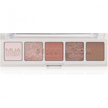 MUA Makeup Academy Professional 5 Shade Palette Eyeshadow Palette Shade Desert Bloom 3.8 g