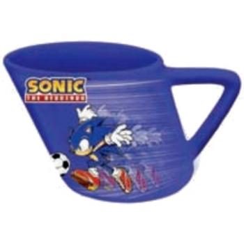 Sonic the Hedgehog Soccer Warped Ceramic Mug by Classic Imports