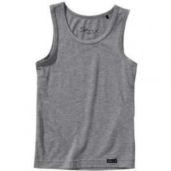 Skiny - Camiseta interior para niño, talla 152 - talla alemana, color gris melange 3373