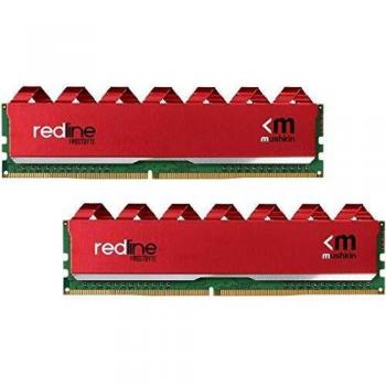 Mushkin REDLINE MRB4U346JLLM8GX2 Memoria RAM DDR4 16GB (2x8GB) 3466MHz CL18 Roja