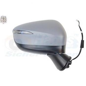 Espejo retrovisor VAN WEZEL 2791806, tipo: espejo retrovisor, características: diseño específico para vehículos, fácil instalación, ajuste manual o eléctrico (dependiendo del modelo), cristal convexo para mayor visibilidad, acabado en