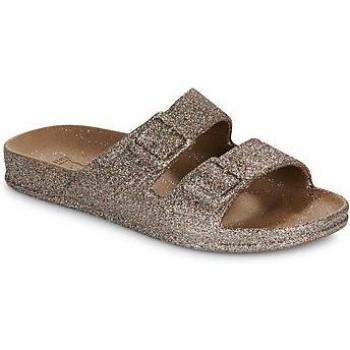 Trancoso Women's Eco-Friendly Recyclable PVC Mules in Camel Multi