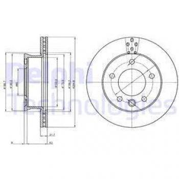 Disco de freno DELPHI BG4067