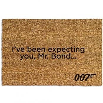 1art1 James Bond 007 I've Been Expecting You Felpudo Alfombra 60x40 cm
