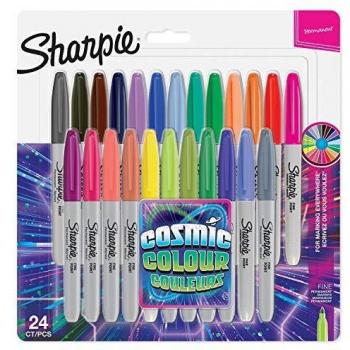 Sharpie Cosmic Multicolor 24 Piezas - Permanente