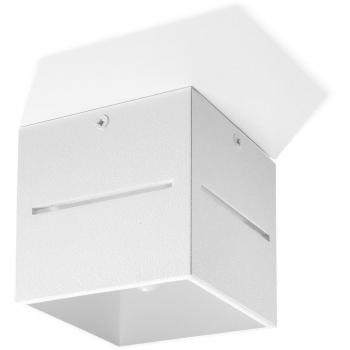 Aplique de Techo LOBO Blanco G9 LEDBOX Plafón de Aluminio con Iluminación Interior LED