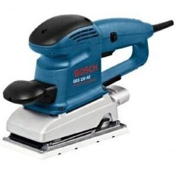 Bosch GSS 230 AE Professional - Lijadora orbital, empuñadura adicional, 230 W