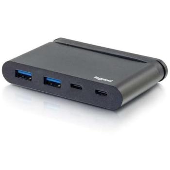 C2G Thunderbolt 3 Docking Station and USB Hub with Power Delivery - Black