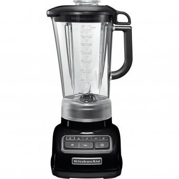 KitchenAid 5KSB1585EOB - Licuadora multifunción, color negro y plateado