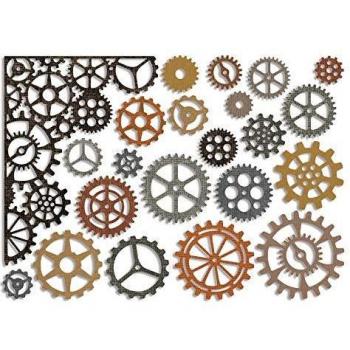 Sizzix Thinlits Troqueles 22PK Gearhead