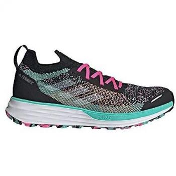 adidas Terrex Two PRIMEBLUE, Zapatillas de Trail Running Hombre, NEGBÁS/FTWBLA/MENACI, 46 EU