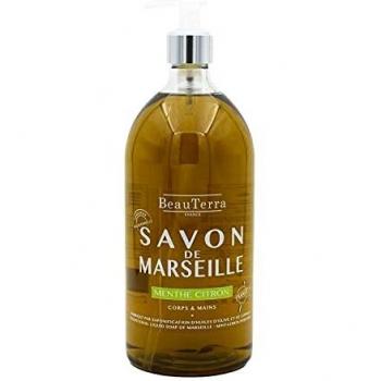 Beauterra Marseille Jabón Líquido de Manos Menta-Limón 300ml