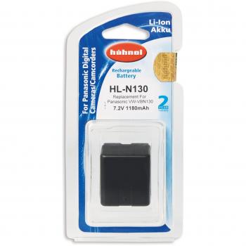 Hähnel HL-N130 - Batería Li-Ion para Panasonic VW-VBN130, 7.2V, 1180mAh