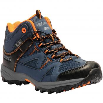 Regatta Gatlin Mid, Botas de Senderismo Unisex Niños, Morado