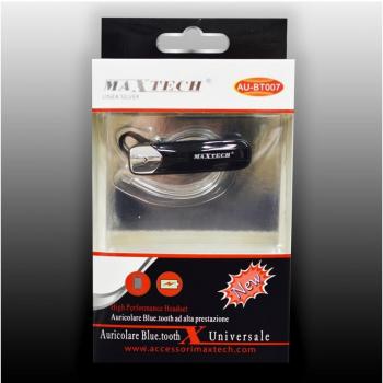 Auricular Bluetooth Universal Maxtech Au-bt007 para Smartphone Móvil