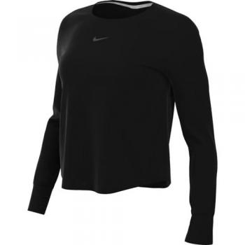 Nike One Classic Dri-Fit Long Sleeve Women's Shirt - Black, Size S