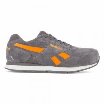 ZAPATO REEBOK ROYAL GLIDE SAFETY S1P METAL FREE GRIS/NARANJA REF. IB1091S1P TALLA 45, tipo: zapato de seguridad, características: diseño bajo