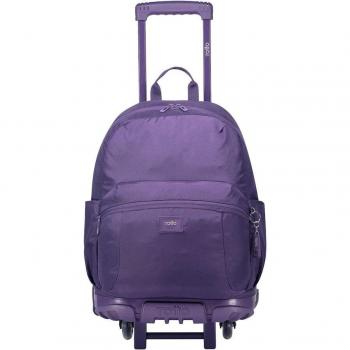 TOTTO - Mochila escolar con ruedas color morado - Trik L-M4R
